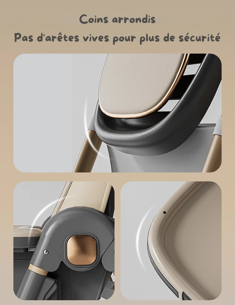 Chaise Haute Bébé Évolutive 8 en 1 : Sécurité, Confort et Polyvalence Ultimes