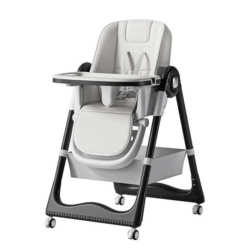Chaise Haute Bébé Évolutive 8 en 1 : Sécurité, Confort et Polyvalence Ultimes