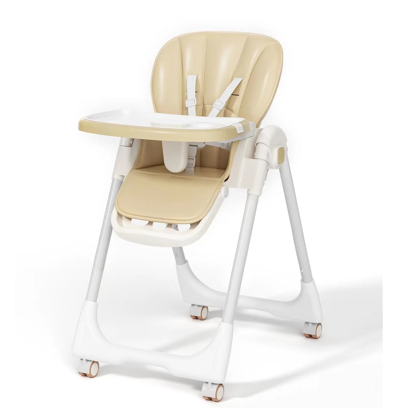 Chaise Haute Évolutive 8-en-1 - L'Alliance Parfaite du Confort et de la Sécurité (6-36 mois)