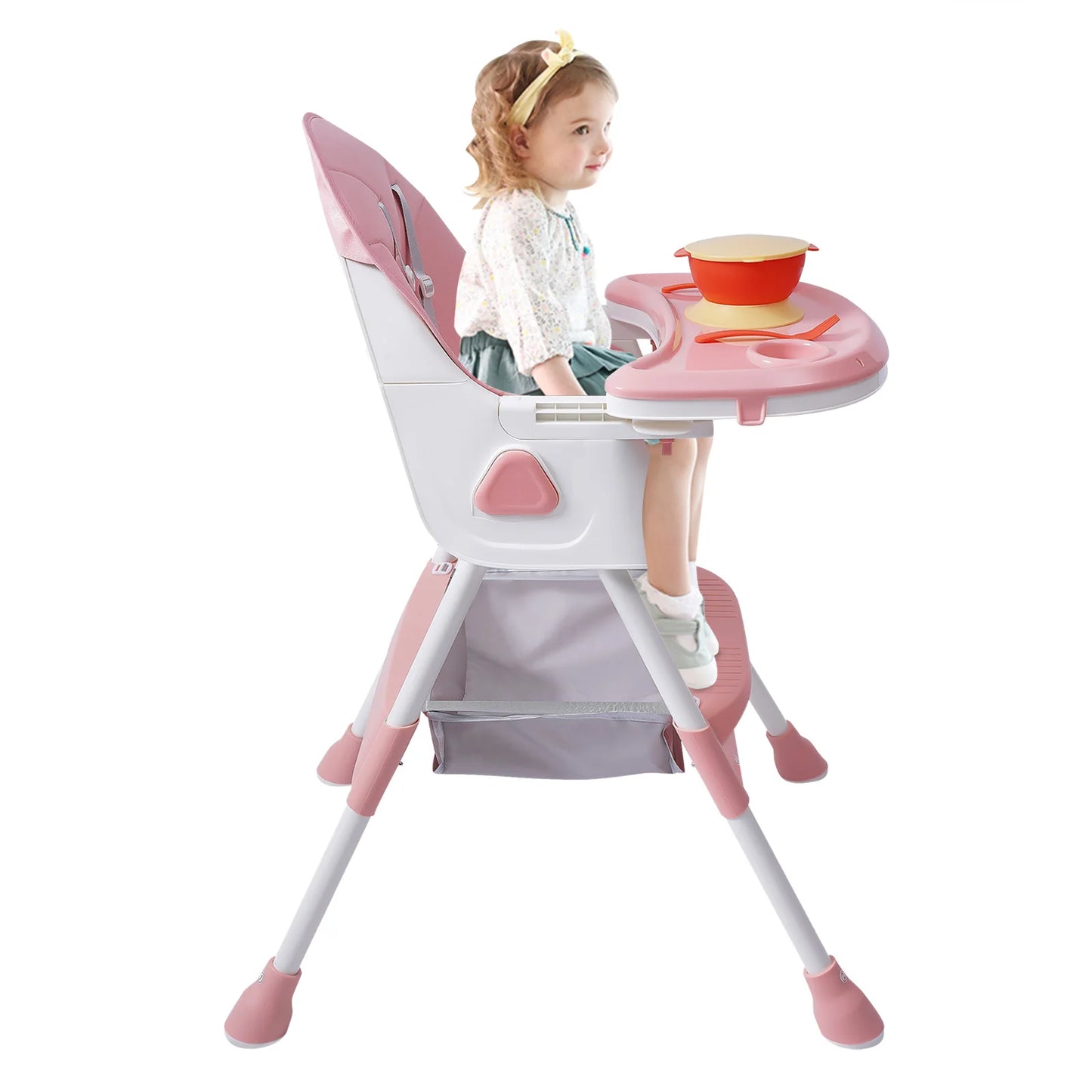 Chaise Haute Bébé Moderne - Hauteur Réglable 3 en 1 pour un Confort Optimal