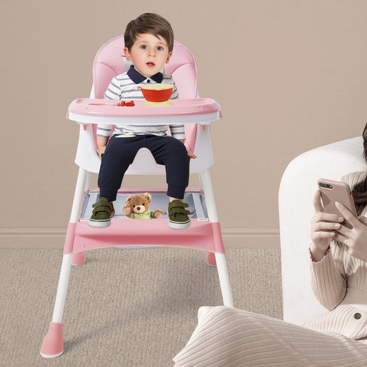 Chaise Haute Bébé Moderne - Hauteur Réglable 3 en 1 pour un Confort Optimal